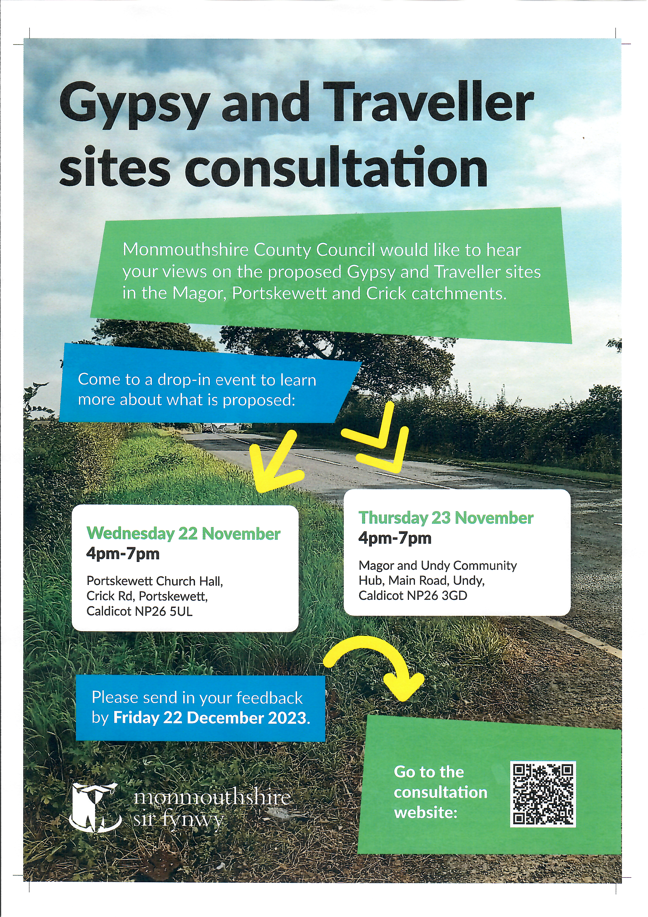 MCC Drop in for Gypsy & Traveller Sites Consultation