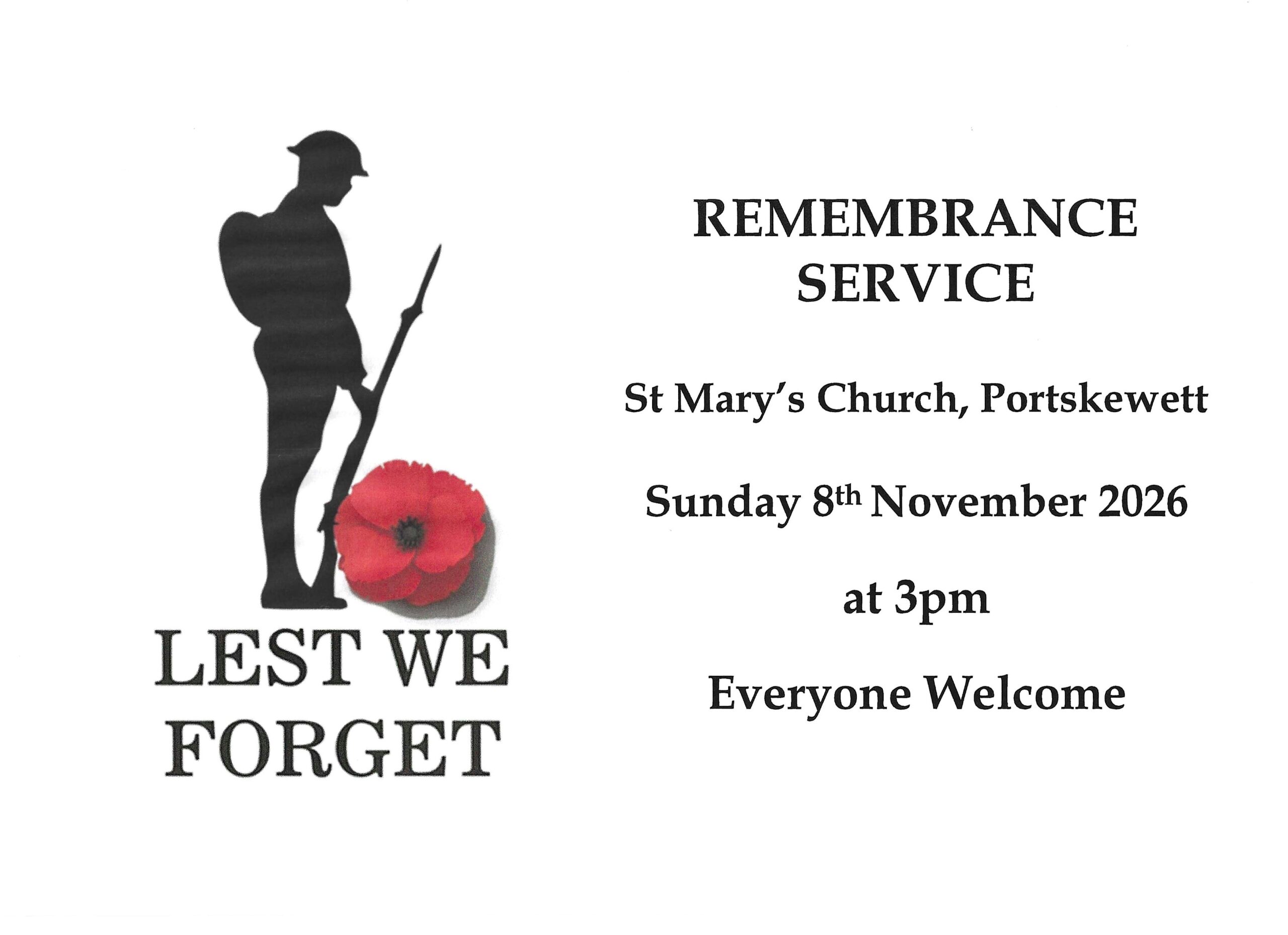 Remembrance Service 2026
